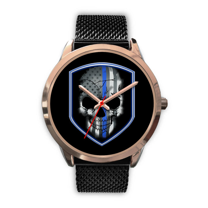 Mens 40mm / Black Metal Mesh