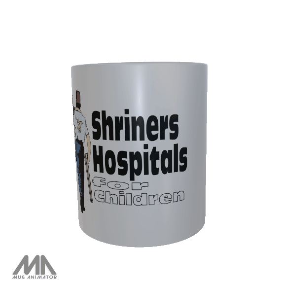 Standing tall Shriner Coffee Mug