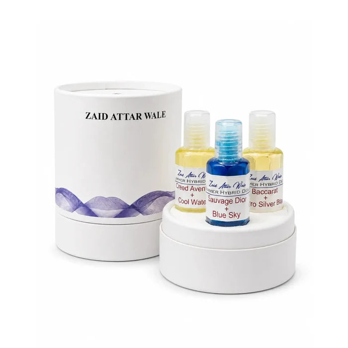 Summer Hybrid Deal 3 Premium 12ml Inspired Attars By Zaid Attar Wale