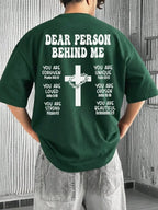 SXV Cross Print Short Sleeve T-Shirt