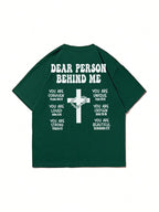 SXV Cross Print Short Sleeve T-Shirt