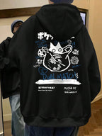 SXV 'DUAL MATCH’ Printed Cool Aesthetic Sweatshirt Hoodie