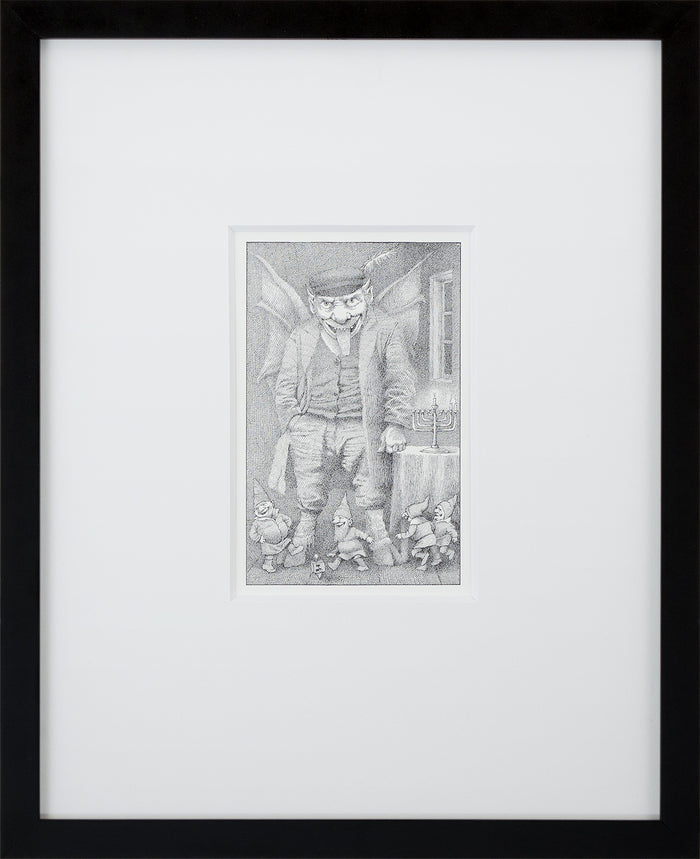 The Golem by Maurice Sendak Framed Art Print - Special Edition