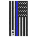 Thin Blue Line Beach Towel - AL2