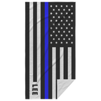 Thin Blue Line Beach Towel - AL2