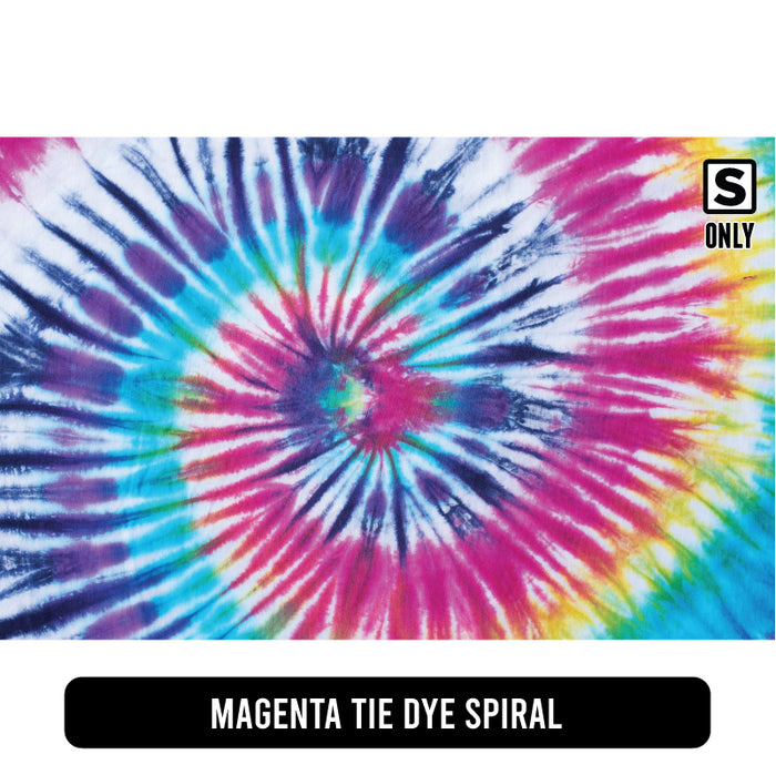 Magenta Tie Dye Spiral
