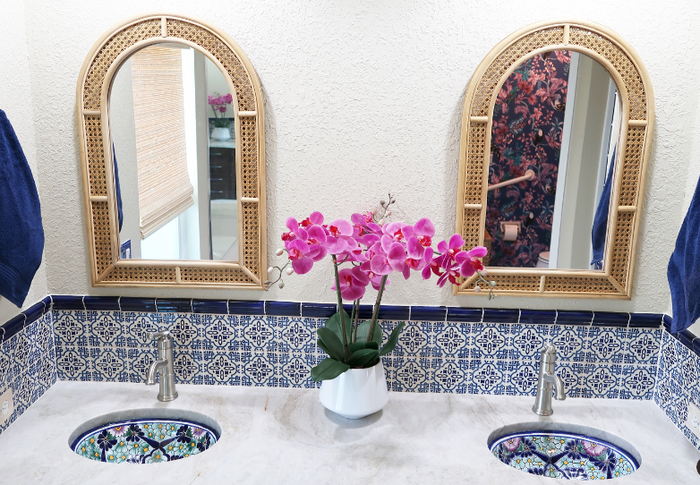 Traditional Mexican Sink-Flor Verde Royale