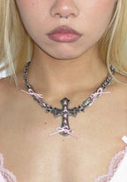WHISPER CROSS CHAIN 9MM