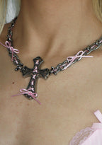 WHISPER CROSS CHAIN 9MM