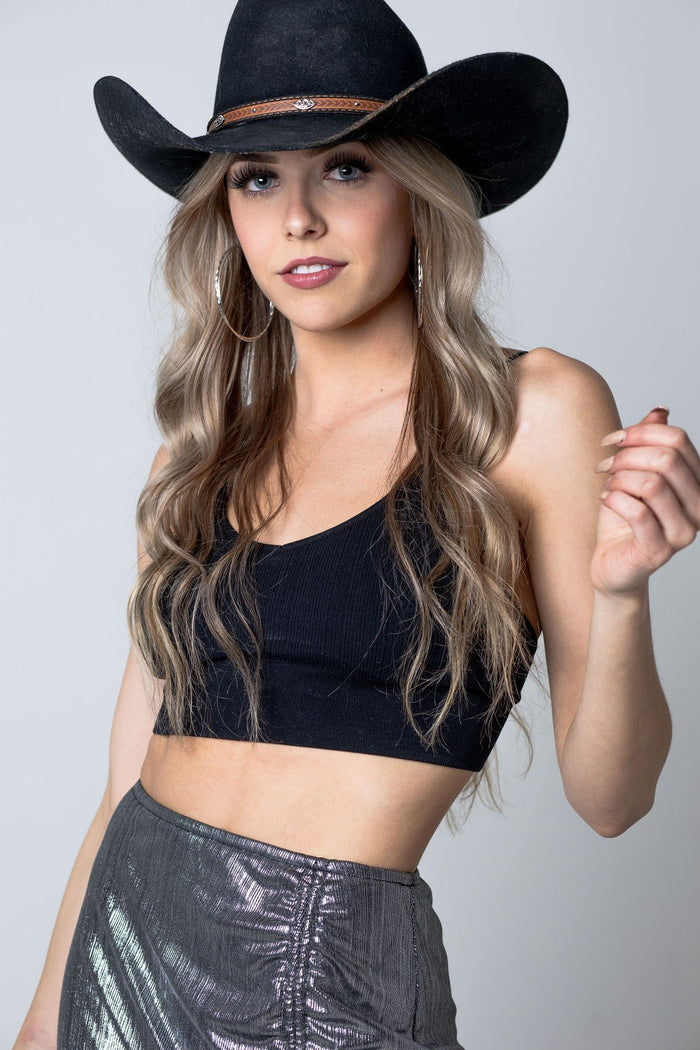 Women's Ribbed Bralette