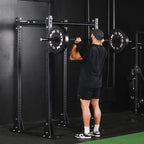 X-3 Series Flat Foot Power Rack | 82in / No Weight Plate Holders