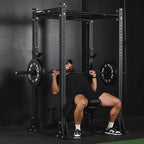 X-3 Series Flat Foot Power Rack | 82in / No Weight Plate Holders
