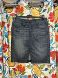 Y2K pepe jeans denim midi skirt