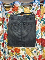 Y2K pepe jeans denim midi skirt